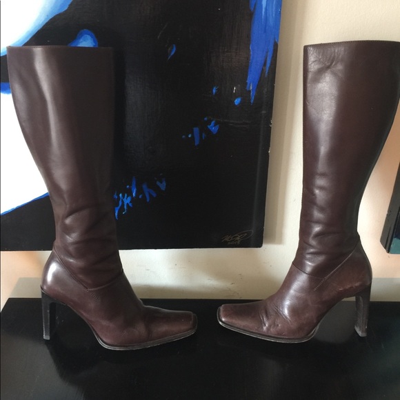 charles david knee high boots